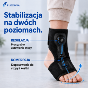 Flexivia – Regulowana orteza stopy i stawu skokowego